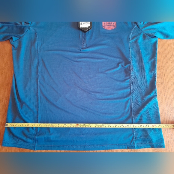 - Major League Fishing MLF Long Sleeve 1/4 Zip Performance Layer Habit Siz… - Picture 7 of 16